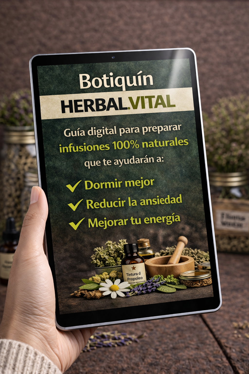 Botiquín Herbal Vital | Infusiones Naturales para Energía y Bienestar